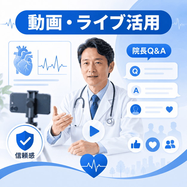 高血圧や心房細動、心不全について長文投稿で丁寧に伝える循環器内科医のイメージ