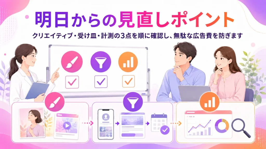 心療内科Instagram広告で明日から見直す3つの項目